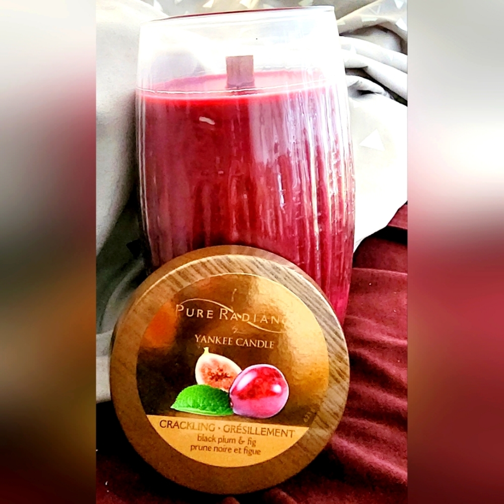 Yankee candle black plum and fig